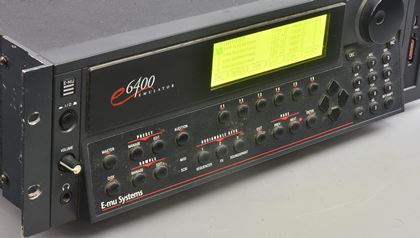 Emu-E-mu Systems E6400 + ZuluSCSI +card